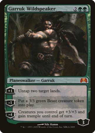 Garruk Wildspeaker [Duels of the Planeswalkers 2009 Promos ] | Exor Games New Glasgow