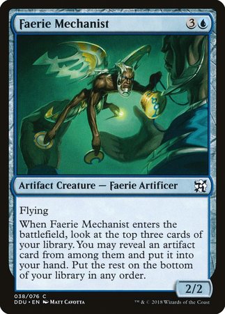 Faerie Mechanist [Duel Decks: Elves vs. Inventors] | Exor Games New Glasgow