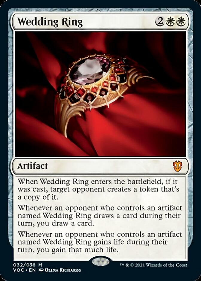 Wedding Ring [Innistrad: Crimson Vow Commander] | Exor Games New Glasgow