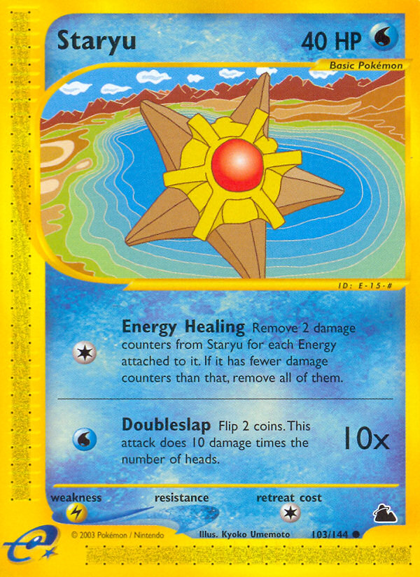 Staryu (103/144) [Skyridge] | Exor Games New Glasgow
