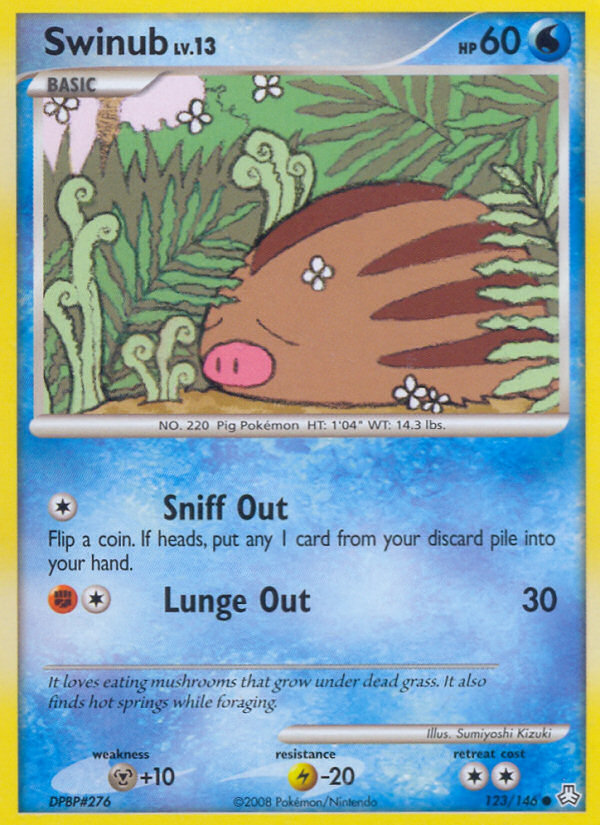 Swinub (123/146) [Diamond & Pearl: Legends Awakened] | Exor Games New Glasgow