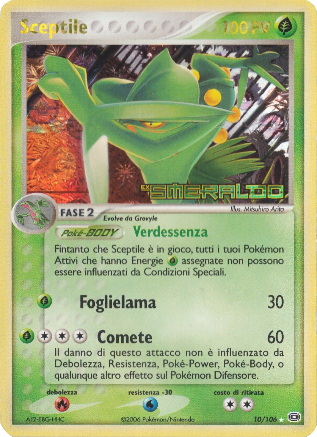 Sceptile (10/106) (Stamped) [EX: Emerald] | Exor Games New Glasgow