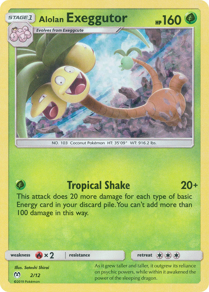 Alolan Exeggutor (2/12) [McDonald's Promos: 2019 Collection] | Exor Games New Glasgow