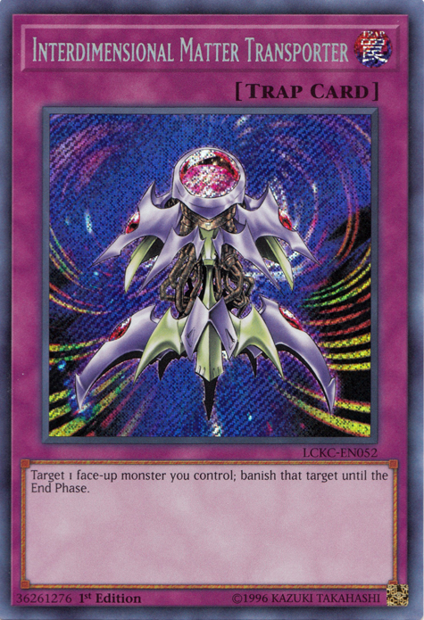 Interdimensional Matter Transporter [LCKC-EN052] Secret Rare | Exor Games New Glasgow