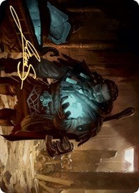 Vault Robber Art Card (Gold-Stamped Signature) [Kaldheim: Art Series] | Exor Games New Glasgow