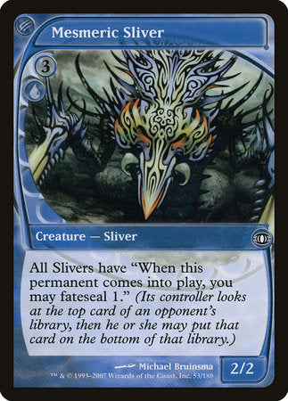 Mesmeric Sliver [Future Sight] | Exor Games New Glasgow