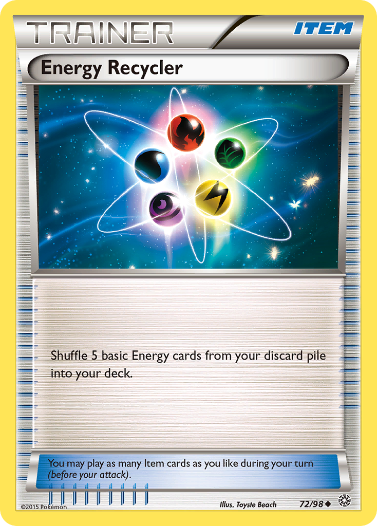 Energy Recycler (72/98) [XY: Ancient Origins] | Exor Games New Glasgow