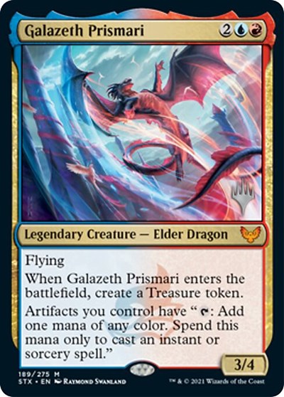 Galazeth Prismari (Promo Pack) [Strixhaven: School of Mages Promos] | Exor Games New Glasgow