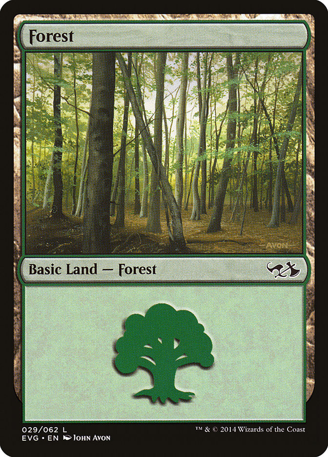 Forest (29) (Elves vs. Goblins) [Duel Decks Anthology] | Exor Games New Glasgow