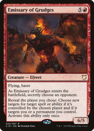 Emissary of Grudges [Commander 2018] | Exor Games New Glasgow