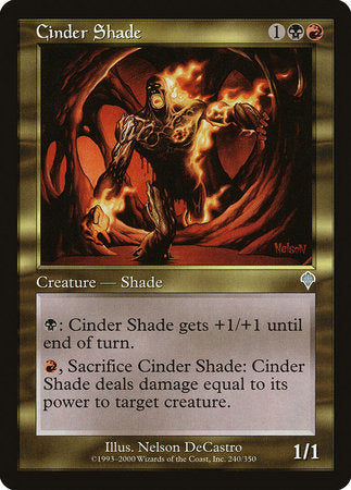 Cinder Shade [Invasion] | Exor Games New Glasgow