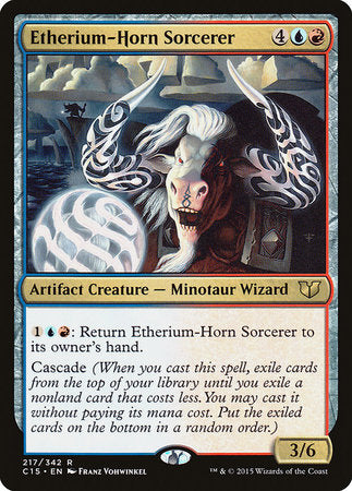 Etherium-Horn Sorcerer [Commander 2015] | Exor Games New Glasgow