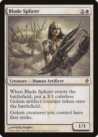 Blade Splicer [New Phyrexia] | Exor Games New Glasgow