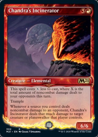 Chandra's Incinerator (Showcase) [Core Set 2021] | Exor Games New Glasgow