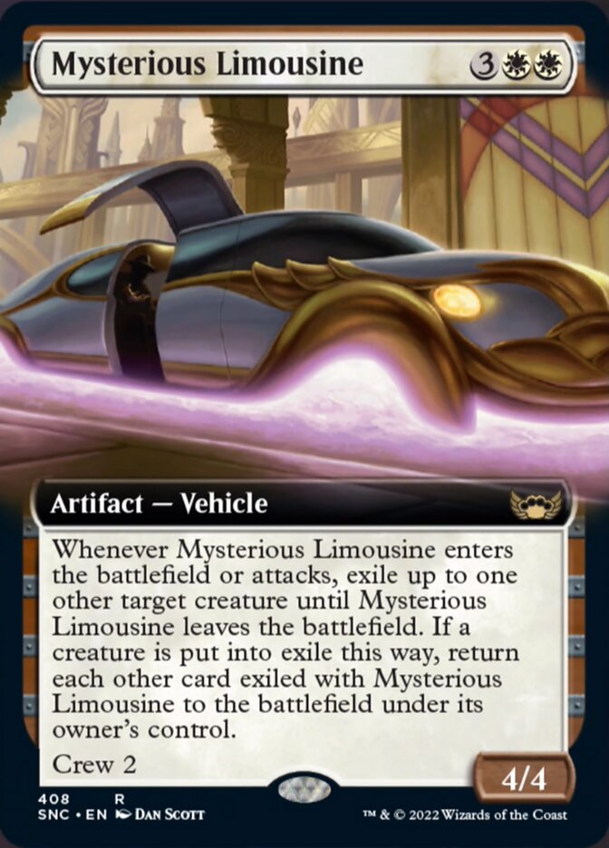 Mysterious Limousine (Extended Art) [Streets of New Capenna] | Exor Games New Glasgow
