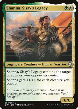 Shanna, Sisay's Legacy [Dominaria] | Exor Games New Glasgow