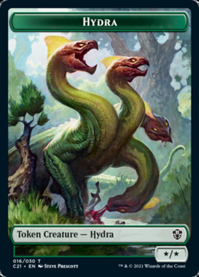 Hydra // Boar Token [Commander 2021 Tokens] | Exor Games New Glasgow