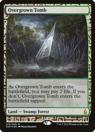 Overgrown Tomb [Zendikar Expeditions] | Exor Games New Glasgow