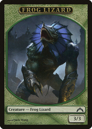 Frog Lizard Token [Gatecrash Tokens] | Exor Games New Glasgow