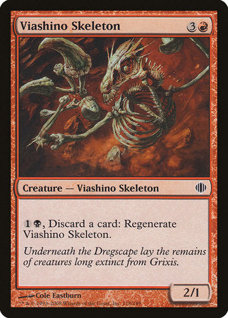 Viashino Skeleton [Shards of Alara] | Exor Games New Glasgow