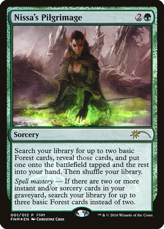 Nissa's Pilgrimage [Friday Night Magic 2016] | Exor Games New Glasgow