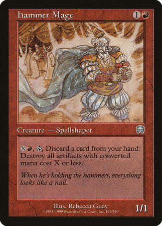 Hammer Mage [Mercadian Masques] | Exor Games New Glasgow