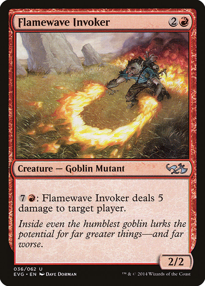 Flamewave Invoker (Elves vs. Goblins) [Duel Decks Anthology] | Exor Games New Glasgow