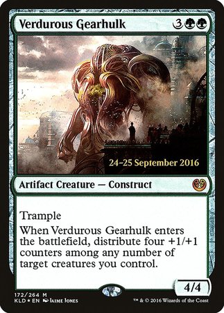 Verdurous Gearhulk [Kaladesh Promos] | Exor Games New Glasgow