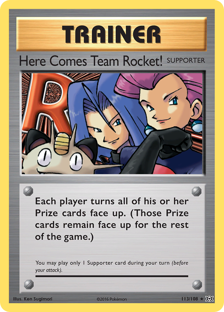 Here Comes Team Rocket! (113/108) [XY: Evolutions] | Exor Games New Glasgow