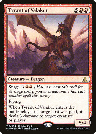 Tyrant of Valakut [Oath of the Gatewatch Promos] | Exor Games New Glasgow