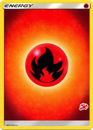 Fire Energy (Charizard Stamp #32) [Battle Academy 2020] | Exor Games New Glasgow