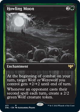 Howling Moon [Innistrad: Double Feature] | Exor Games New Glasgow