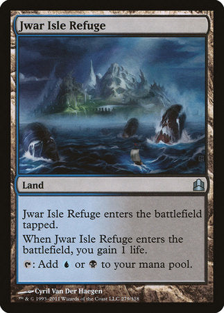 Jwar Isle Refuge [Commander 2011] | Exor Games New Glasgow