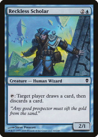 Reckless Scholar [Zendikar] | Exor Games New Glasgow