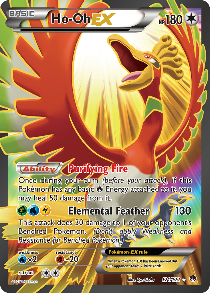 Ho-Oh EX (121/122) [XY: BREAKpoint] | Exor Games New Glasgow