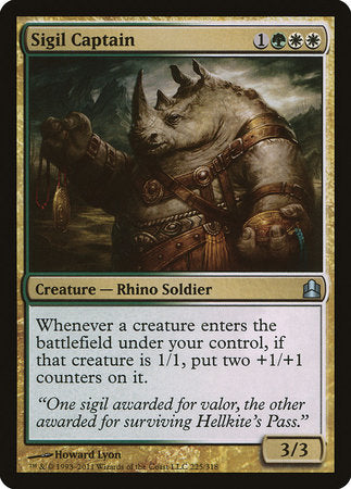 Sigil Captain [Commander 2011] | Exor Games New Glasgow