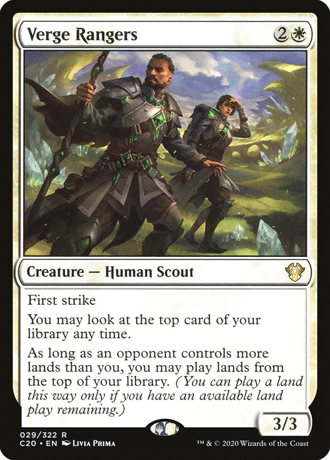Verge Rangers [Commander 2020] | Exor Games New Glasgow