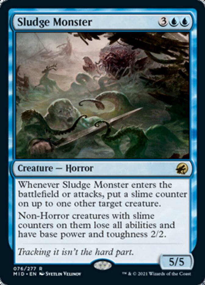 Sludge Monster [Innistrad: Midnight Hunt] | Exor Games New Glasgow