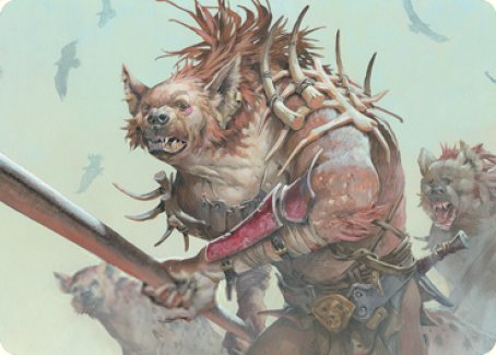 Gnoll Art Card [Dungeons & Dragons: Adventures in the Forgotten Realms Art Series] | Exor Games New Glasgow