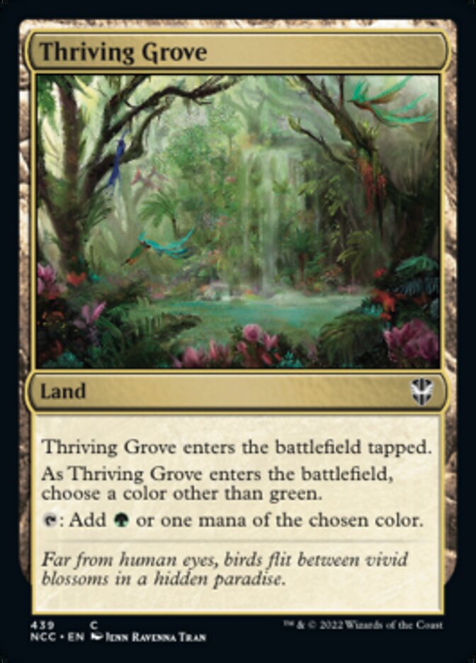 Thriving Grove [Streets of New Capenna Commander] | Exor Games New Glasgow