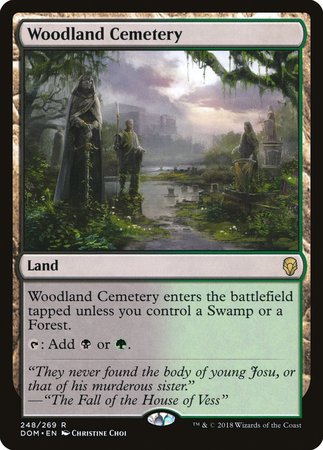 Woodland Cemetery [Dominaria] | Exor Games New Glasgow