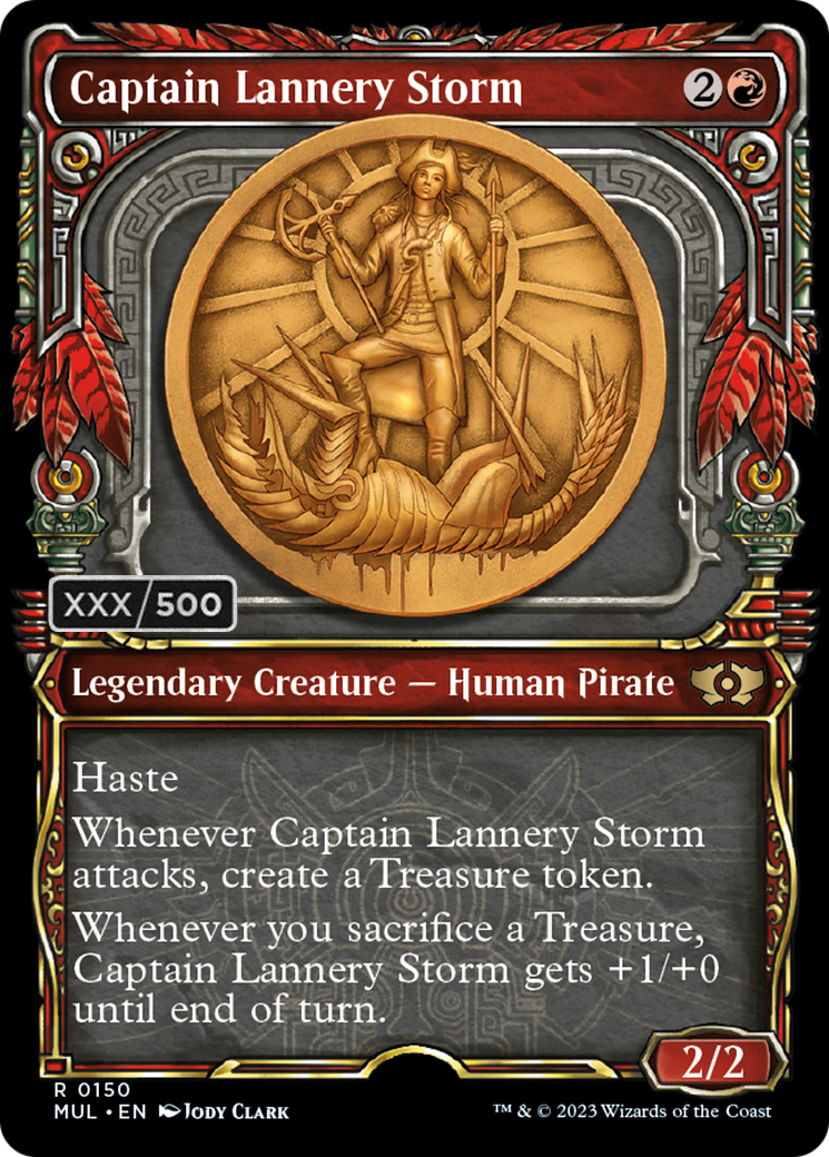 Captain Lannery Storm (Serialized) [Multiverse Legends] | Exor Games New Glasgow