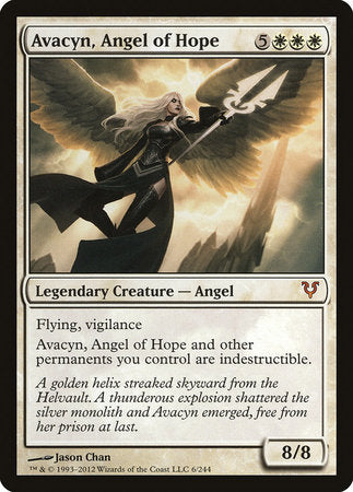 Avacyn, Angel of Hope [Avacyn Restored] | Exor Games New Glasgow