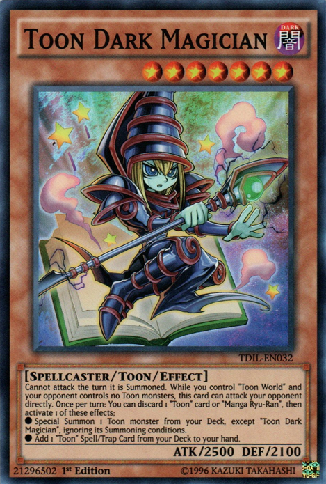 Toon Dark Magician [TDIL-EN032] Super Rare | Exor Games New Glasgow