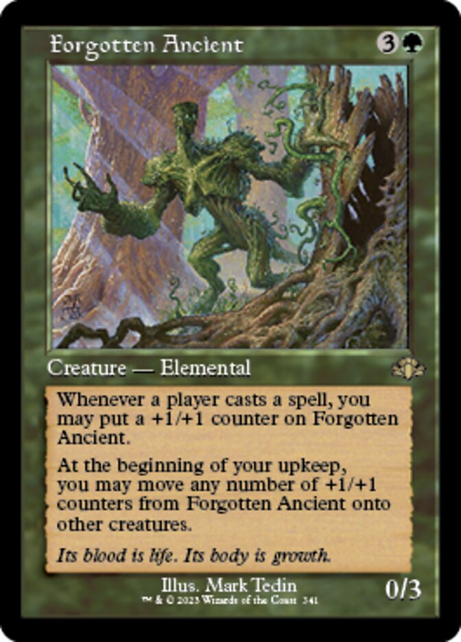 Forgotten Ancient (Retro) [Dominaria Remastered] | Exor Games New Glasgow