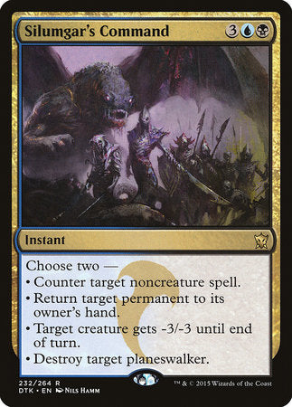 Silumgar's Command [Dragons of Tarkir] | Exor Games New Glasgow