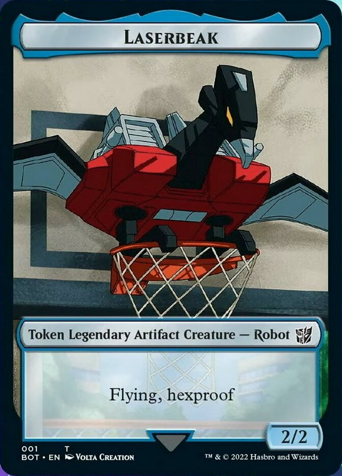 Laserbeak [Transformers Tokens] | Exor Games New Glasgow