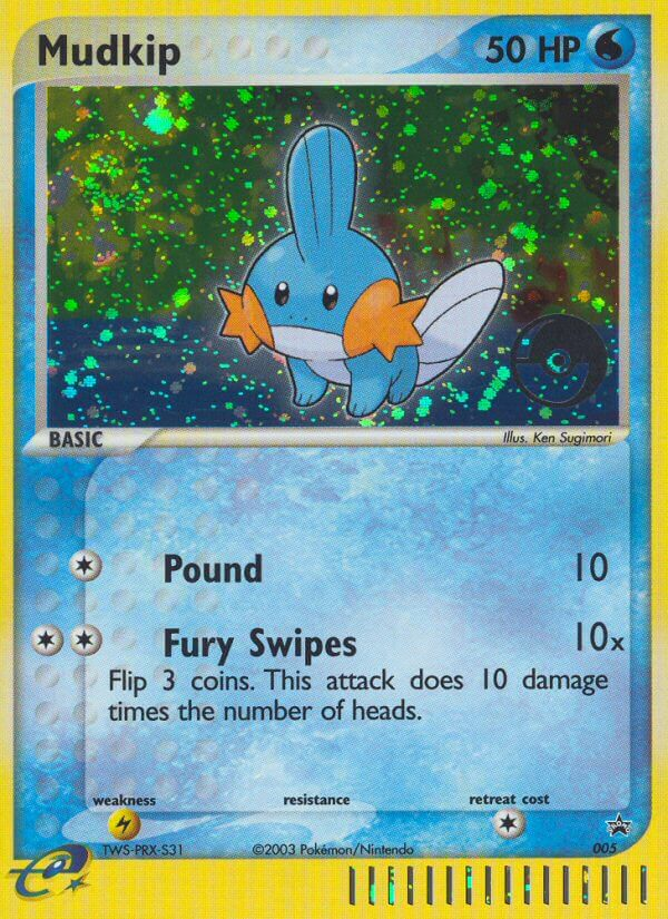 Mudkip (005) [Nintendo: Black Star Promos] | Exor Games New Glasgow