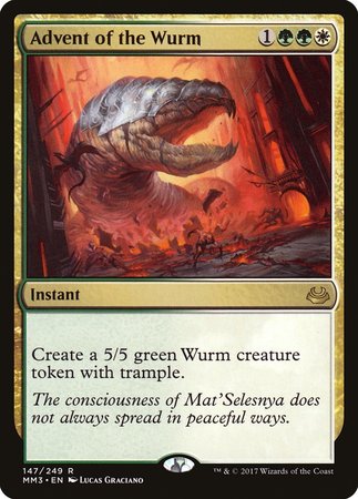 Advent of the Wurm [Modern Masters 2017] | Exor Games New Glasgow