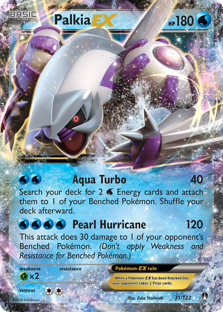 Palkia EX (31/122) [XY: BREAKpoint] | Exor Games New Glasgow